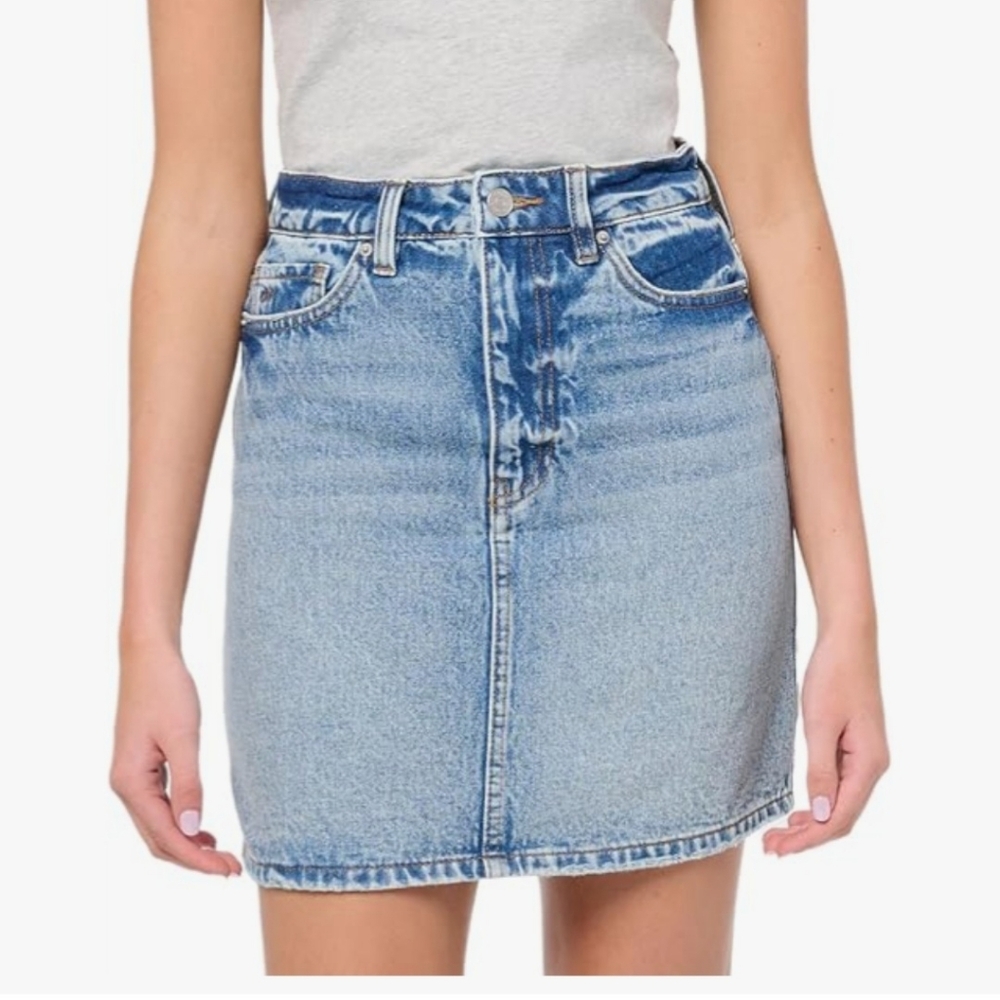 Armani Exchange Demin Midi Skirt